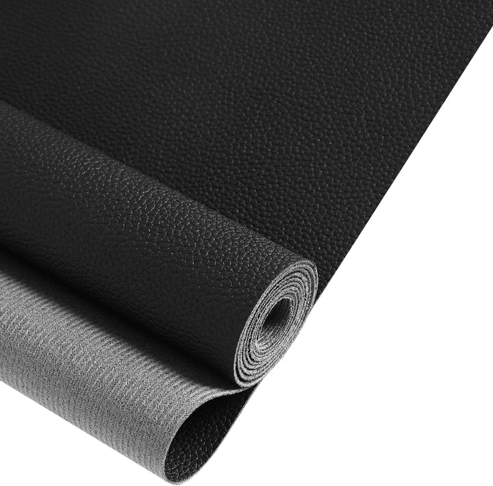 Black Marine Vinyl Upholstery Fabric, 1 yd × 54 in - Just Closeouts Canada Inc.
