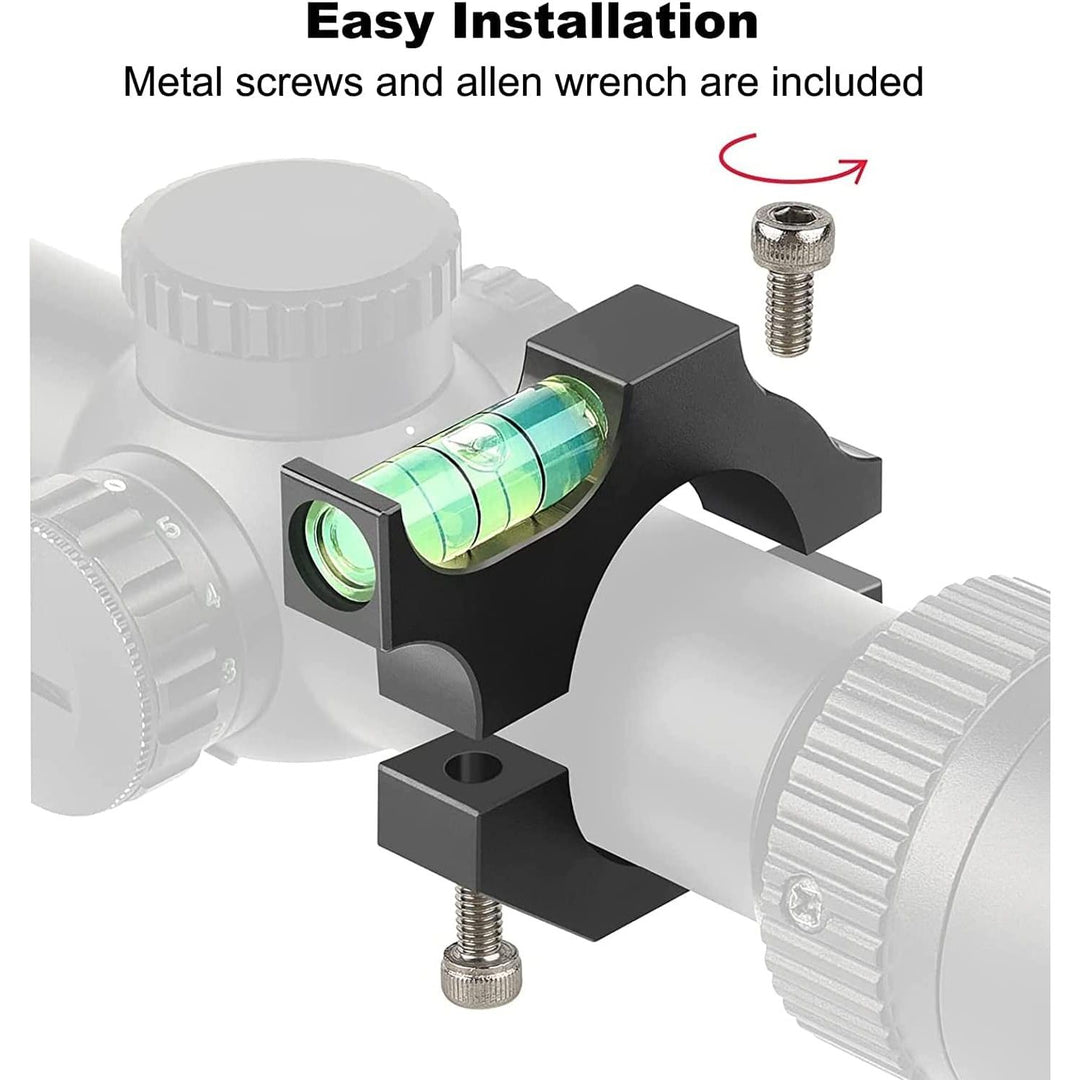 Black Scope Bubble Level for 30 mm Tubes - Just Closeouts Canada Inc.