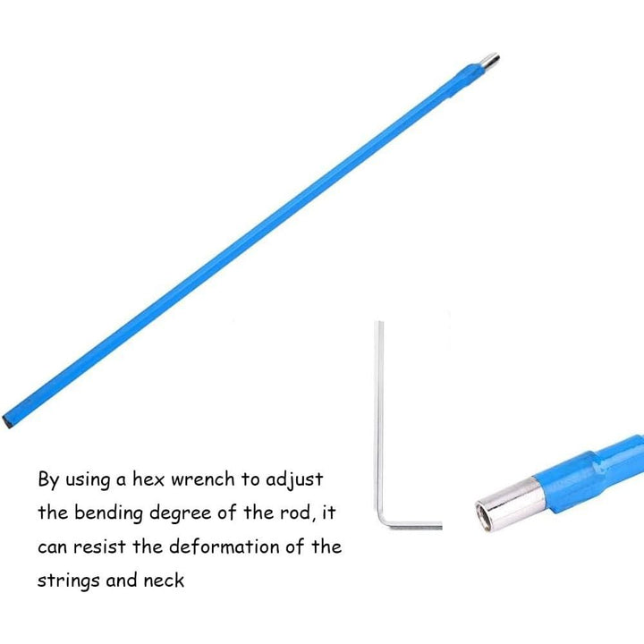 Blue Two-Way Guitar Truss Rod, 42 cm, with L Wrench - Just Closeouts Canada Inc.X004GZL9T7