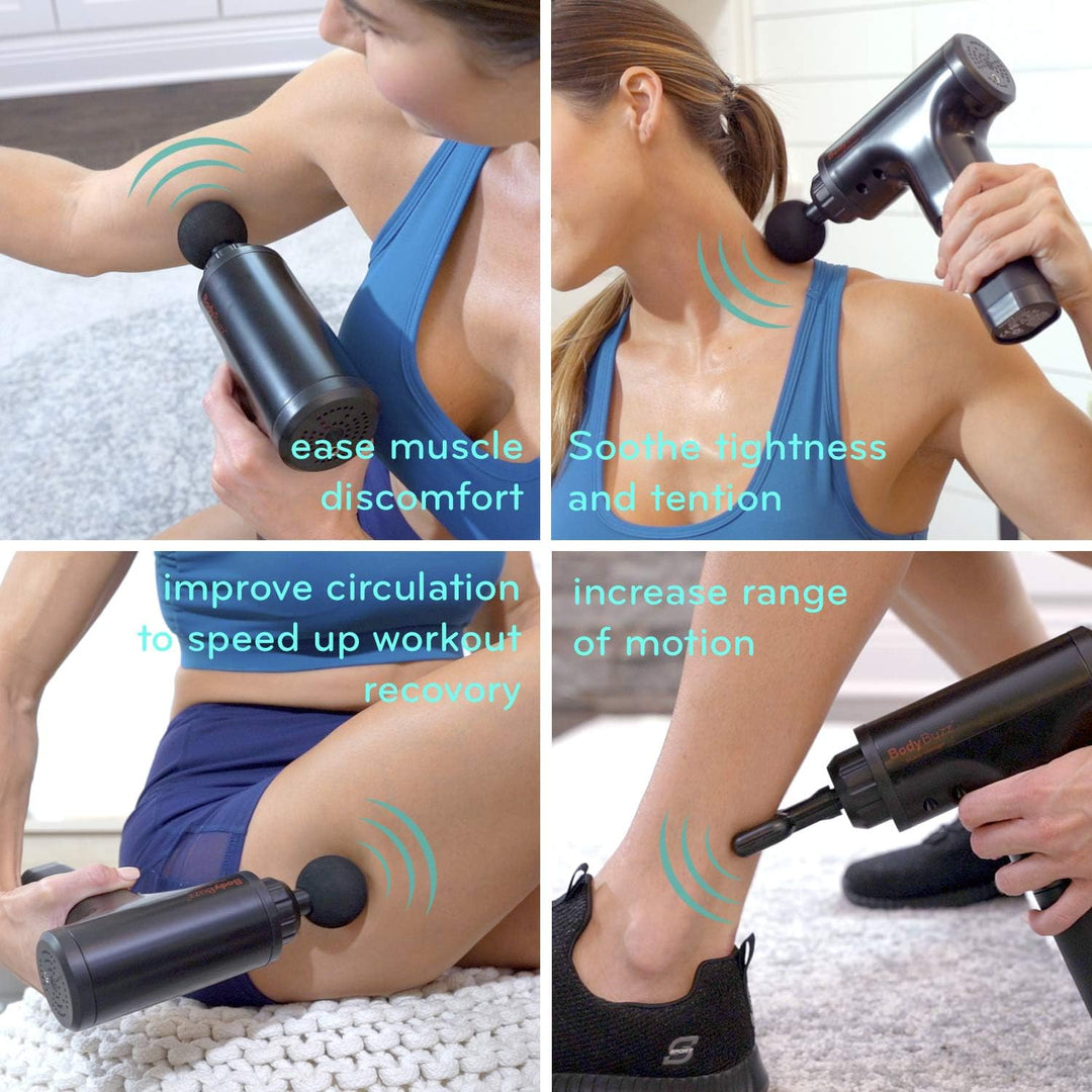 Body Buzz Muscle Massager - Massage Gun - Just Closeouts Canada Inc.830809009252