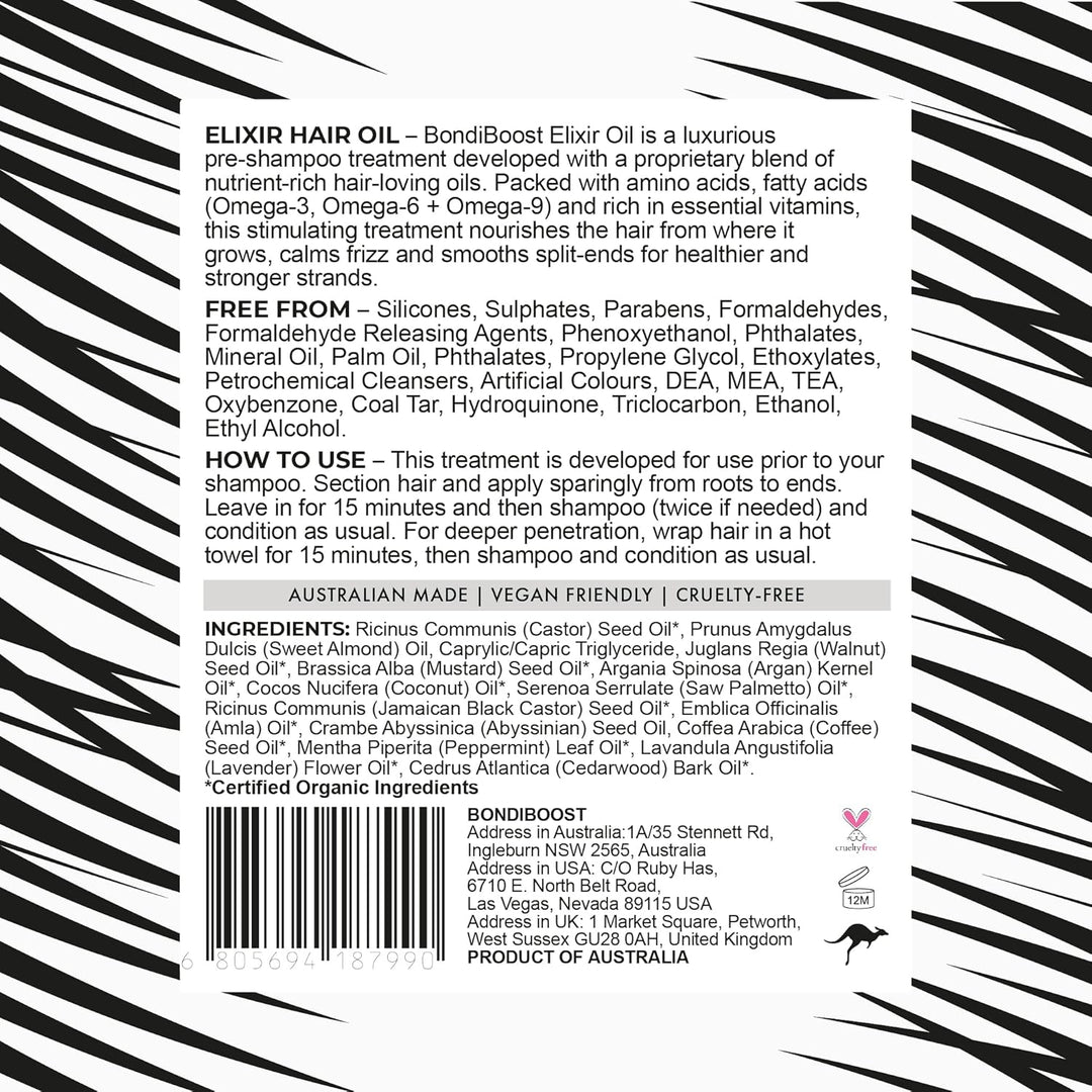 BondiBoost Elixir Hair Oil, 125ml - Just Closeouts Canada Inc.805694187990