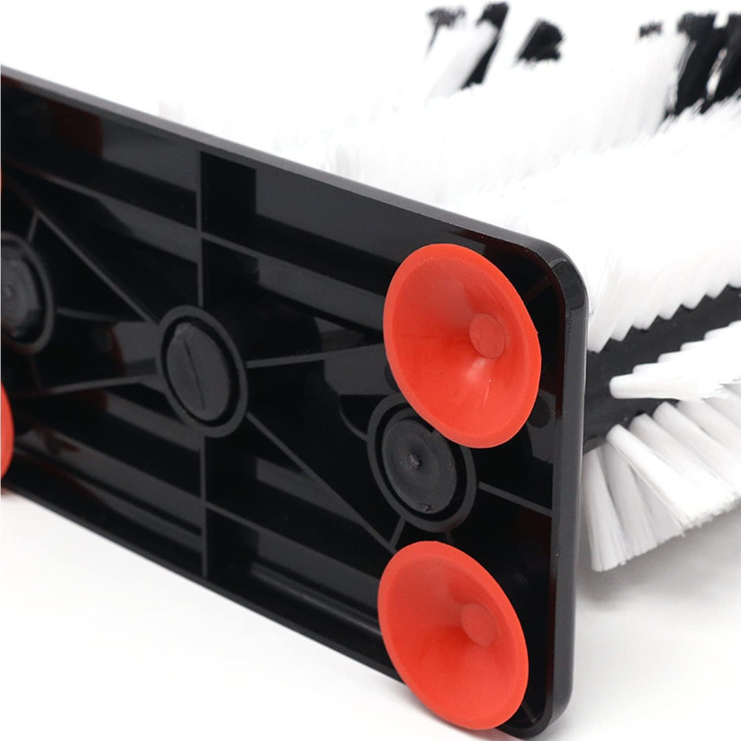 Bottle Cleaning Brush with Suction Base, Glass Cup Washer, 3PCS Head Bristle Brush for Beer Cup, Long Leg Cup, Red Wine Glass and More Bar Kitchen Cup - Just Closeouts Canada Inc.