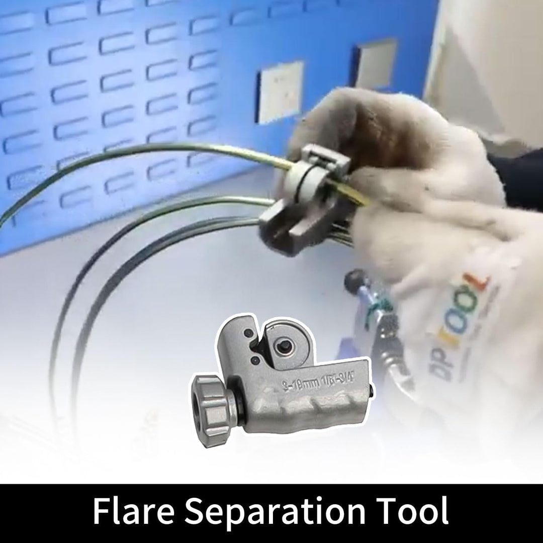 Brake Line Flaring Tool Kit, 45 Degree Single, Double and Bubble Flares, Brake Line and Tubing Flaring Tool for 3/16", 1/4", 5/16", 3/8" and 4.75mm Tubing, Brake Flare Tool for Steel Metal Tube - Just Closeouts Canada Inc.X0048DA1LJ