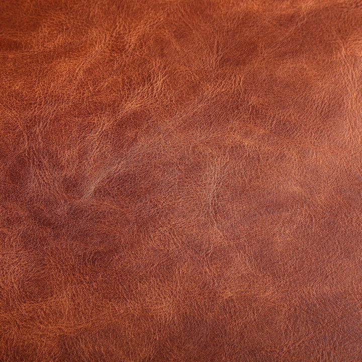 Brown Distressed Faux-Leather Upholstery Fabric, 72 × 54 in - Just Closeouts Canada Inc.