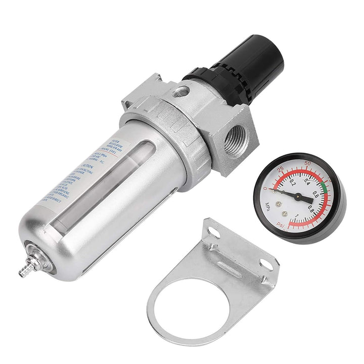 BSP 1/2-Inch Air Filter Regulator with Water Trap - Just Closeouts Canada Inc.X003Z9C9HB