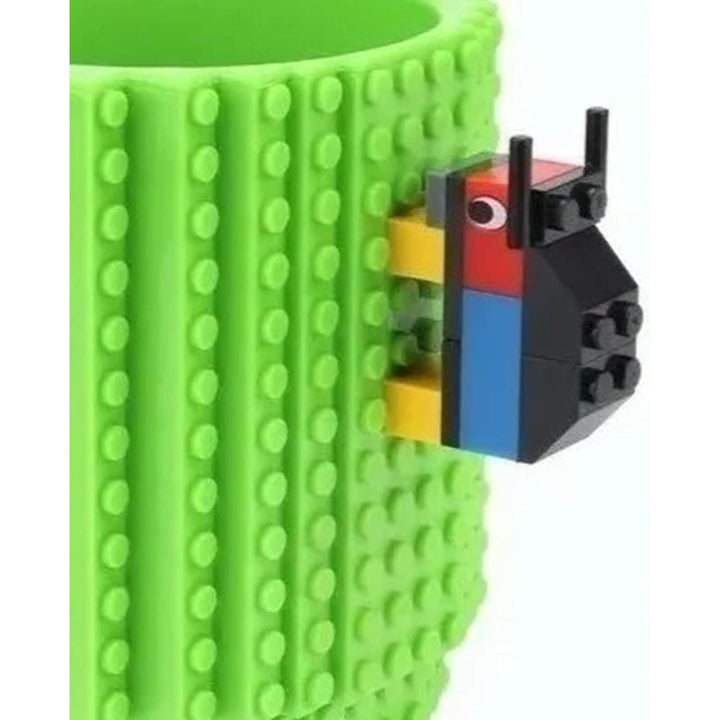 Building Blocks Cup, Reusable Brick Party Kids Cup, Creative DIY Cup Unique Pen Holder, Novelty Gifts for Kids Adults Birthday Xmas - Just Closeouts Canada Inc.