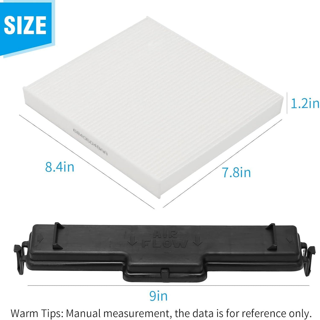 Cabin Air Filter with Filter Access Door Kit replacement for Ram 1500 2500 3500 replace 68318365AA, 68406048AA Air Filter - Just Closeouts Canada Inc.
