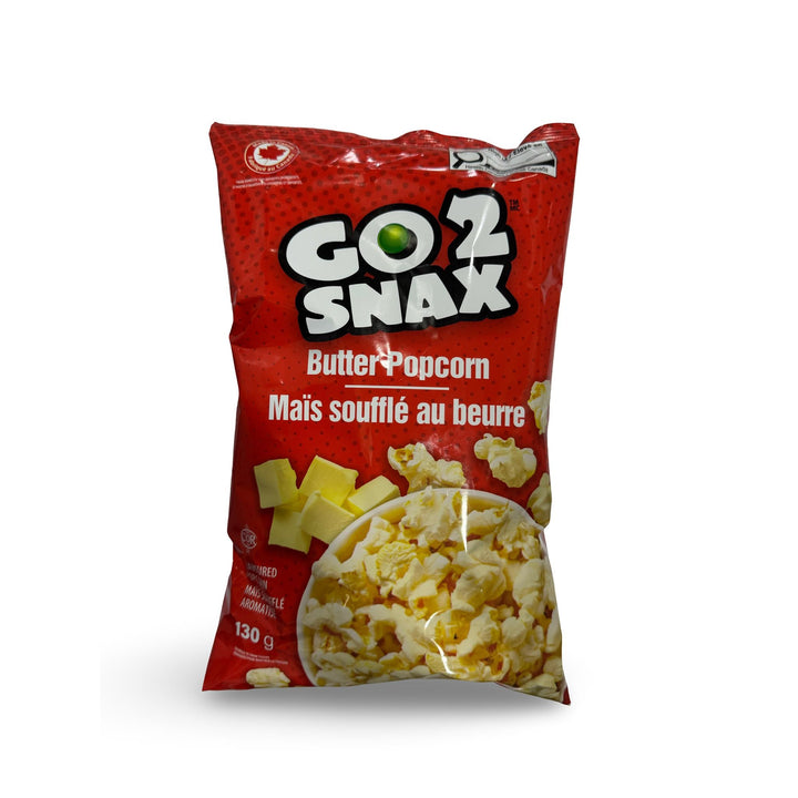 Go 2 Snax Butter Popcorn, 130g