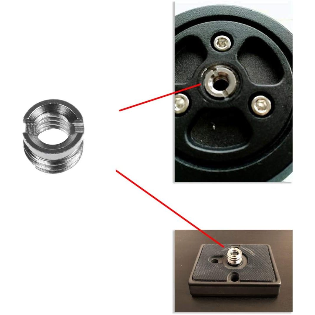 Camera Mount Thread Adapter Set – 1/4 & 3/8 Inch, 20 Pieces - Just Closeouts Canada Inc.