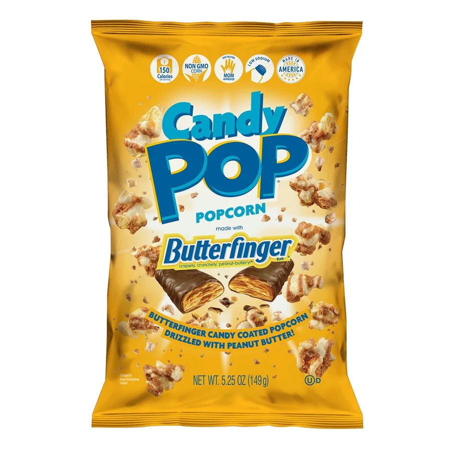 Candy Pop Butterfinger Popcorn, 149g - Just Closeouts Canada Inc.JULY 2026