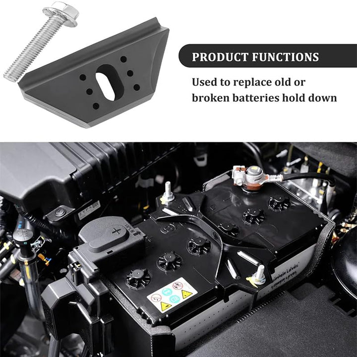 Car Battery Hold-Down Base Clamp with Bolt - Just Closeouts Canada Inc.X004HKGUPT