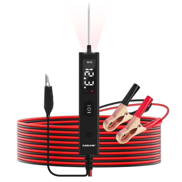 Car Circuit Tester,12V & 24V DC Automotive Test Light,LED Power Circuit Probe Tester Fuse Tester Voltage Tester Short Circuit Finder Component Activation Continuity Tester - Just Closeouts Canada Inc.