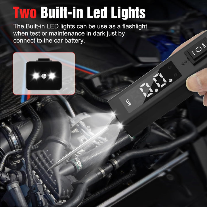 Car Circuit Tester,12V & 24V DC Automotive Test Light,LED Power Circuit Probe Tester Fuse Tester Voltage Tester Short Circuit Finder Component Activation Continuity Tester - Just Closeouts Canada Inc.