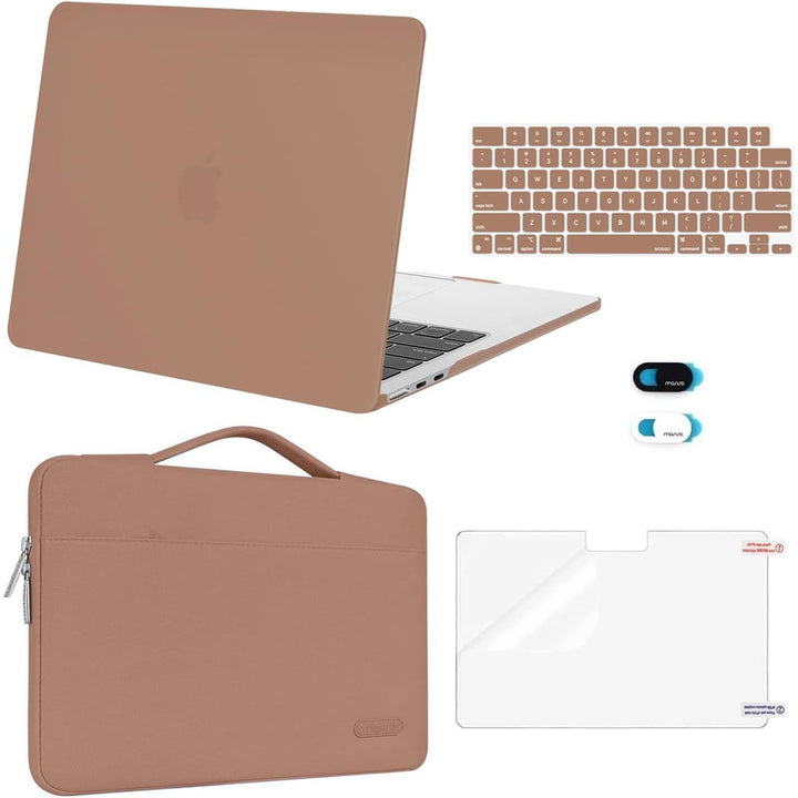 Caramel-Brown Case and Sleeve Kit for 13.6-Inch Air Models - Just Closeouts Canada Inc.