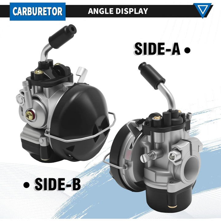 Carburetor for Dellorto Style SHA 14:12P for Tomos A35 TX50 A-35 Replacement for 2FM-090-047 - Just Closeouts Canada Inc.