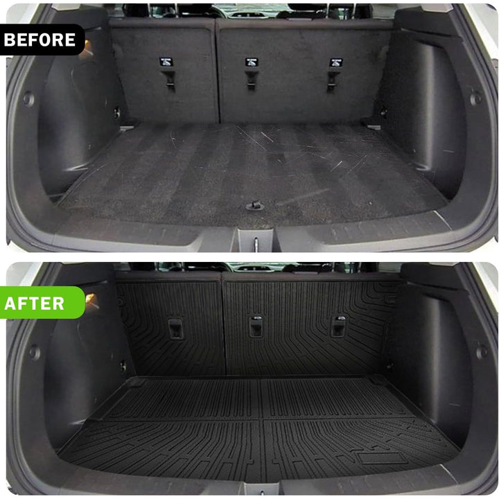 Cargo Liner Fits for Chevy Chevrolet Trailblazer 2021 2025 2024 2023 2022 Trunk Liner All Weather Cargo Mat, Custom Fit TPE Anti-Slip Car Seat Back Protector Accessories (with Backseat Mat) - Just Closeouts Canada Inc.