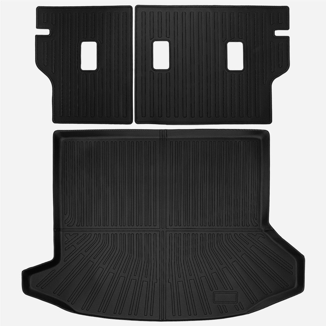 Cargo Mat for Chevrolet Chevy Equinox/GMC Terrain 2025 Accessories Cargo Liner Seat Backrest 2 in 1 Mat All-Weather TPE Black Trunk Cargo Liner for Equinox Accessories - Just Closeouts Canada Inc.