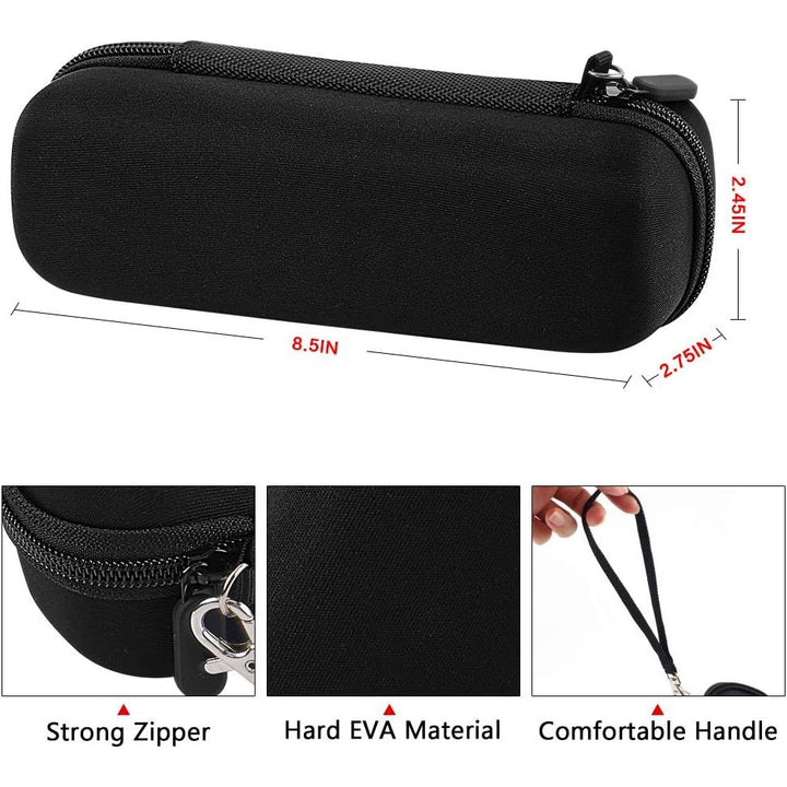 Case Compatible with Philips for Sonicare for ProtectiveClean 4100 5100 6100 6500 7500 Rechargeable Electric Toothbrush.Travel Holder Fits for Oral - B 7500 9600 9300 Pro 1000 (Black) - Just Closeouts Canada Inc.