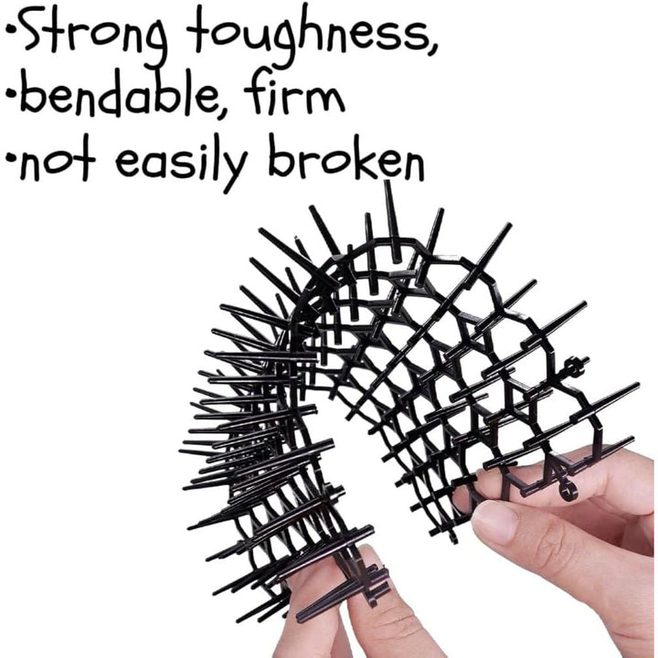 Cat Repellent Mat, Cat Repellent Mat Indoor & Outdoor for All Seasons, Keep Cats Out of Yard Permanently 5.9x7.8 inch, with Plastic Spikes(12 Pcs) - Just Closeouts Canada Inc.