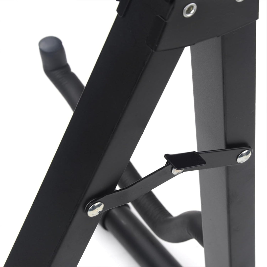 CC CAIHONG Guitar Stand Floor Folding Universal A frame Stand for All Guitars Acoustic Classic Electric Bass Travel Guitar Stand - Black - Just Closeouts Canada Inc.