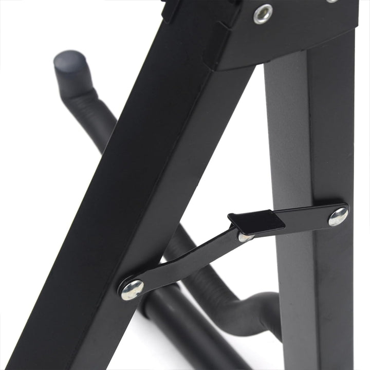 CC CAIHONG Guitar Stand Floor Folding Universal A frame Stand for All Guitars Acoustic Classic Electric Bass Travel Guitar Stand - Black - Just Closeouts Canada Inc.