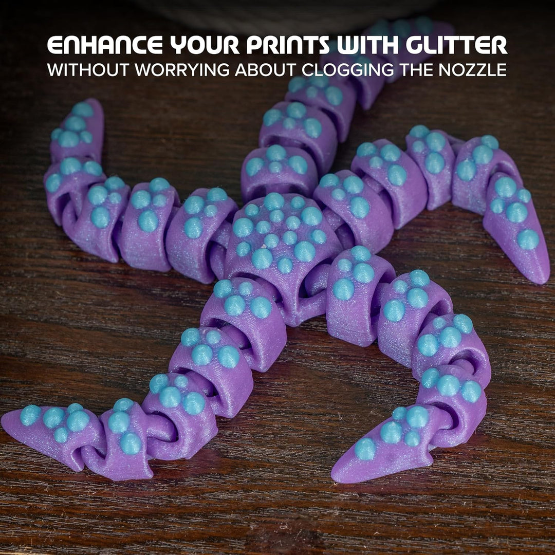 Celestial PLA Filament, Celestial Purple 1.75mm 3D Printing Filament, Shiny Glittering 3D Printer PLA Filament, Fit Most FDM 3D Printers, 1kg Spool (2.2lbs) - Just Closeouts Canada Inc.CA02016