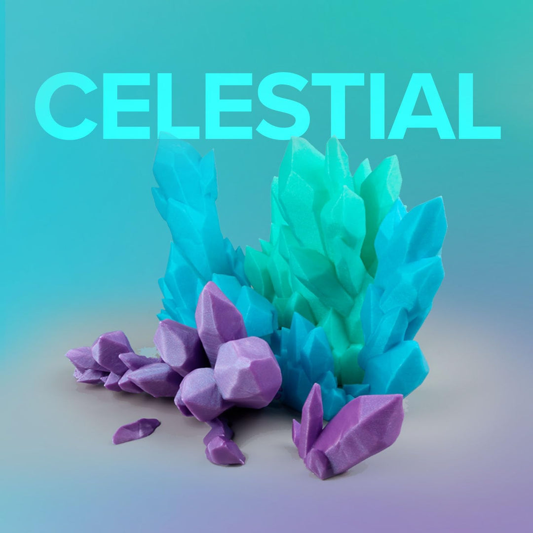 Celestial PLA Filament, Celestial Purple 1.75mm 3D Printing Filament, Shiny Glittering 3D Printer PLA Filament, Fit Most FDM 3D Printers, 1kg Spool (2.2lbs) - Just Closeouts Canada Inc.CA02016