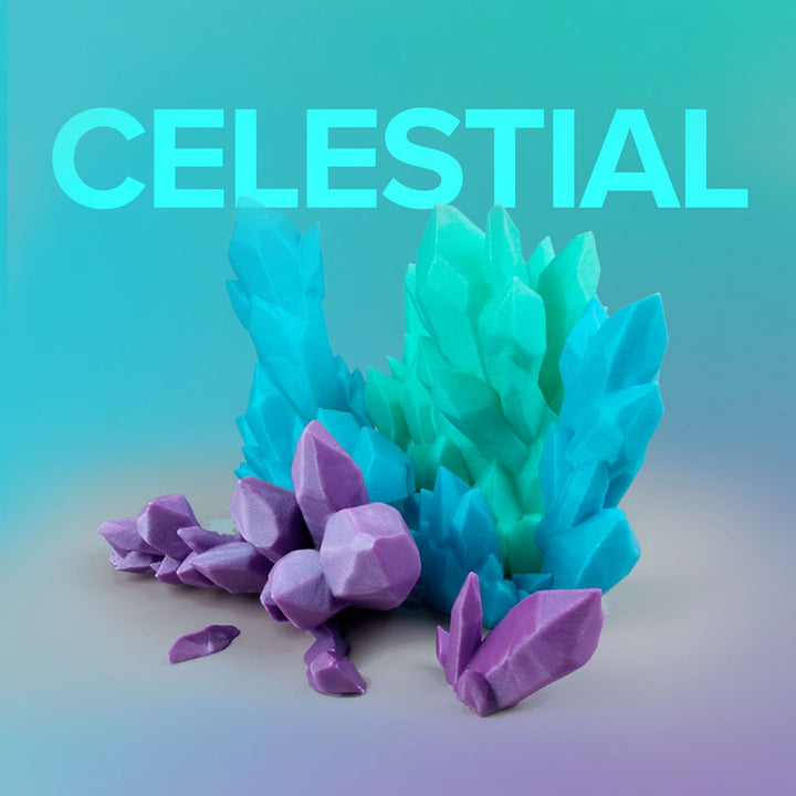 Celestial PLA Filament, Celestial Purple 1.75mm 3D Printing Filament, Shiny Glittering 3D Printer PLA Filament, Fit Most FDM 3D Printers, 1kg Spool (2.2lbs) - Just Closeouts Canada Inc.CA02016