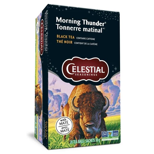Celestial Seasonings Morning Thunder Black Tea, 20 CT - Just Closeouts Canada Inc.070734549878