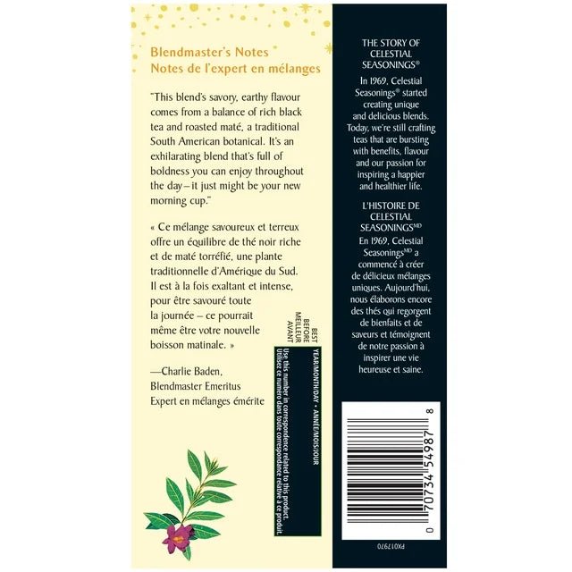 Celestial Seasonings Morning Thunder Black Tea, 20 CT - Just Closeouts Canada Inc.070734549878
