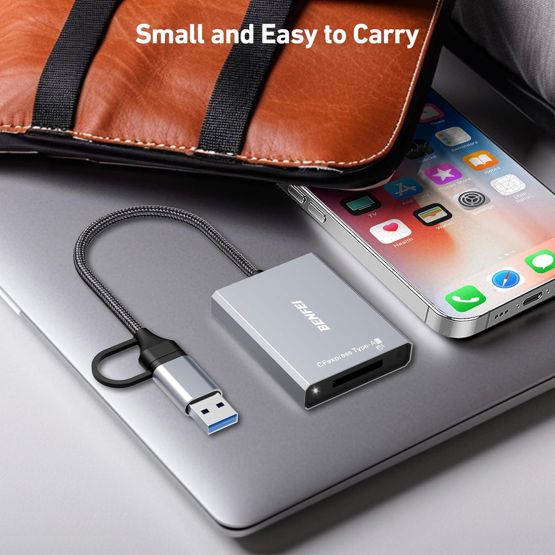 CFexpress Type A USB-A/USB-C Card Reader, 10 Gbps - Just Closeouts Canada Inc.
