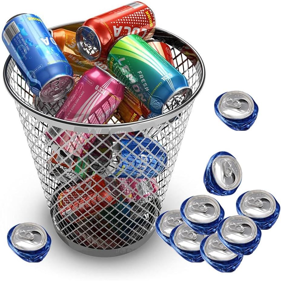 Chambridge Aluminum Can Compactor White – 8/12/16OZ Metal Can Crusher Heavy - Duty Wall - Mounted Smasher for Aluminum Seltzer, Soda, Beer Cans and Bottles for Recycling - Just Closeouts Canada Inc.