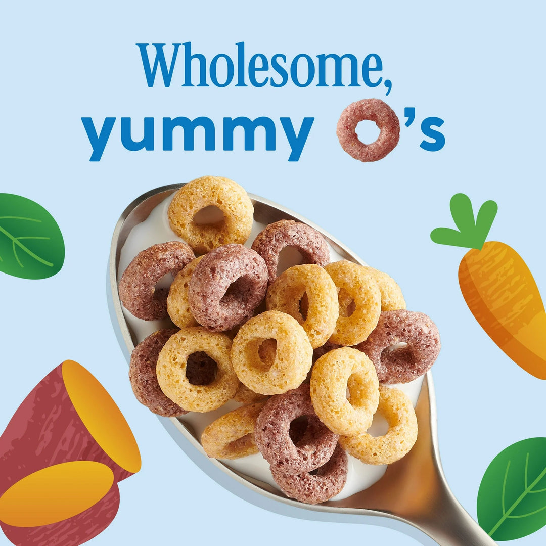 Cheerios VEGGIE blends Blueberry Banana Cereal, Whole Grains, 300g - Just Closeouts Canada Inc.