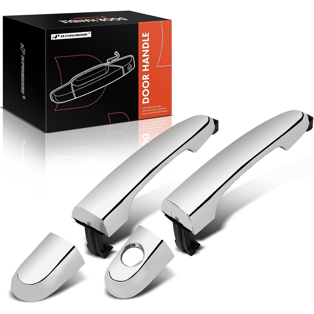Chrome Front Exterior Door Handles for Kia Sorento 2011–2015, Pair - Just Closeouts Canada Inc.