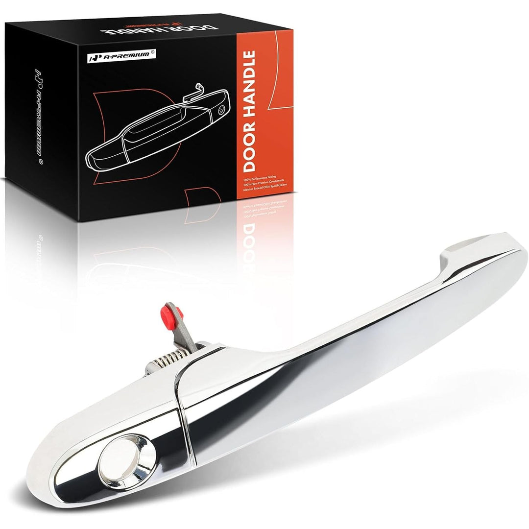Chrome Front Passenger Exterior Door Handle with Keyhole for Impala, Cobalt and More - Just Closeouts Canada Inc.