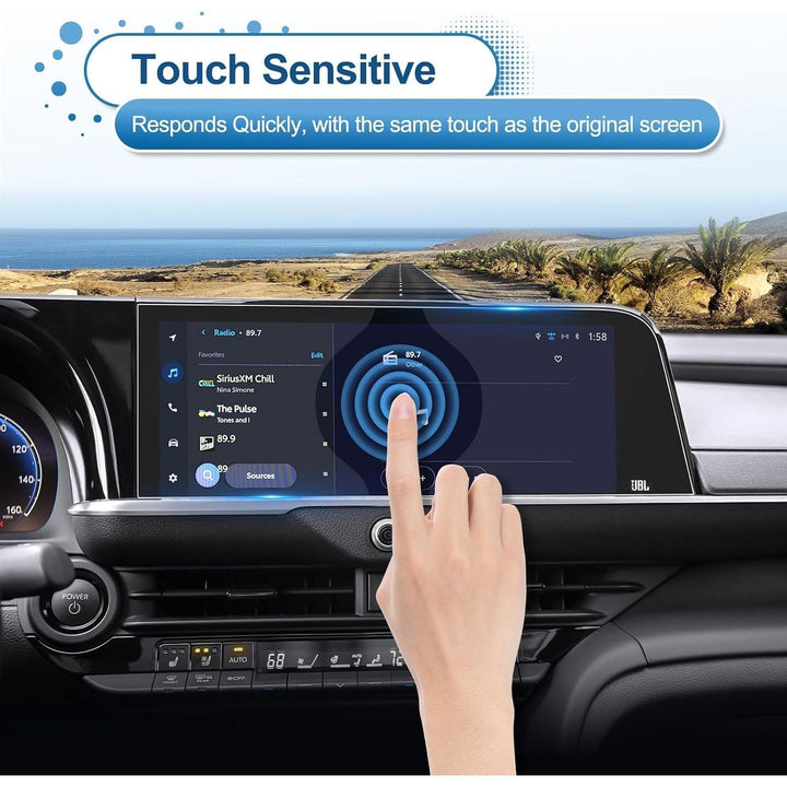 Clear 12.3-Inch Screen Protector for Toyota Crown / Crown Signia - Just Closeouts Canada Inc.