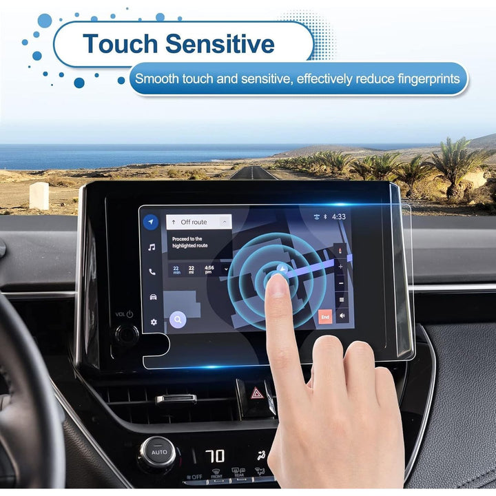Clear 8-Inch Screen Protector for Toyota Corolla / Corolla Hybrid - Just Closeouts Canada Inc.