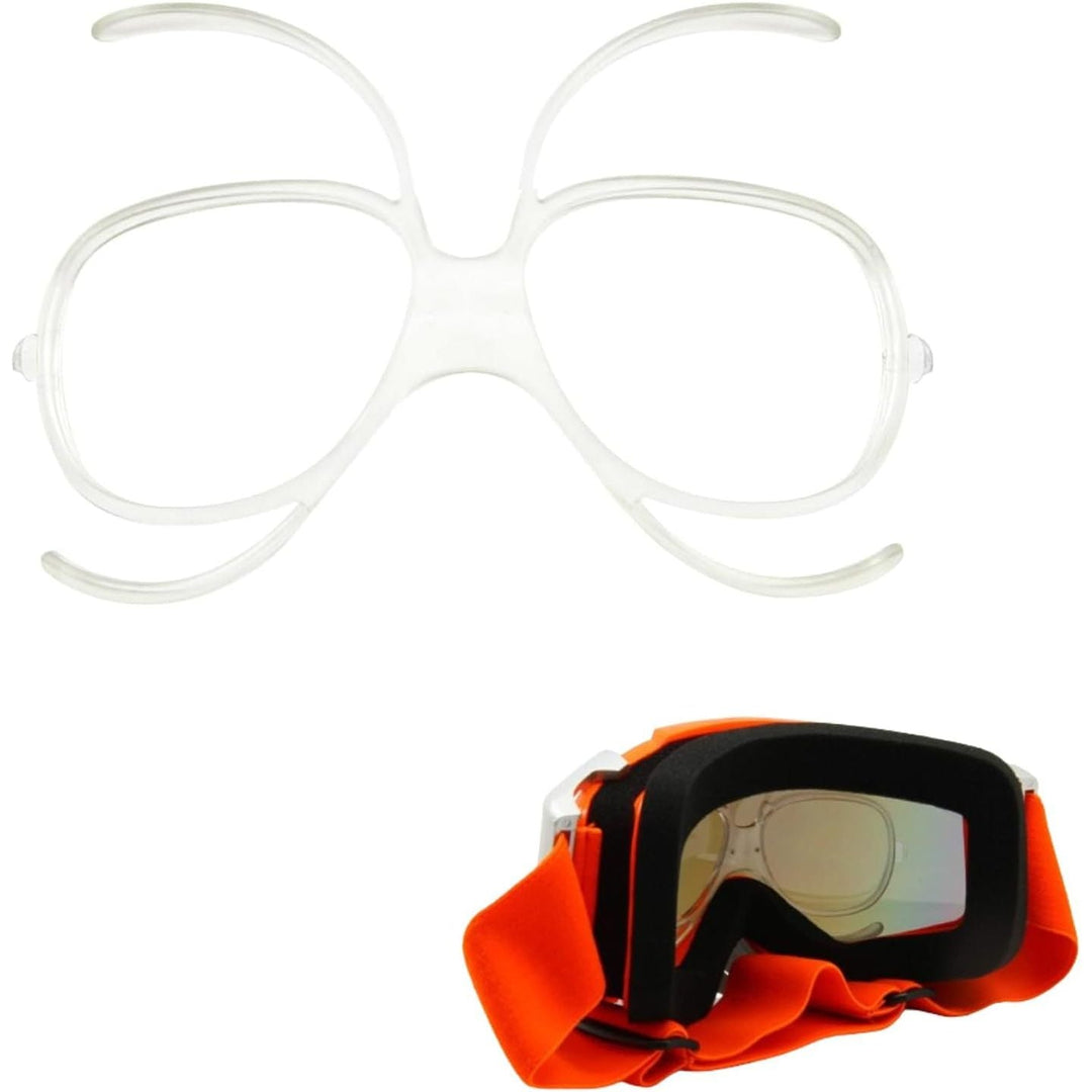 Clear Flexible Prescription Lens Insert Frame for Ski Goggles - Just Closeouts Canada Inc.