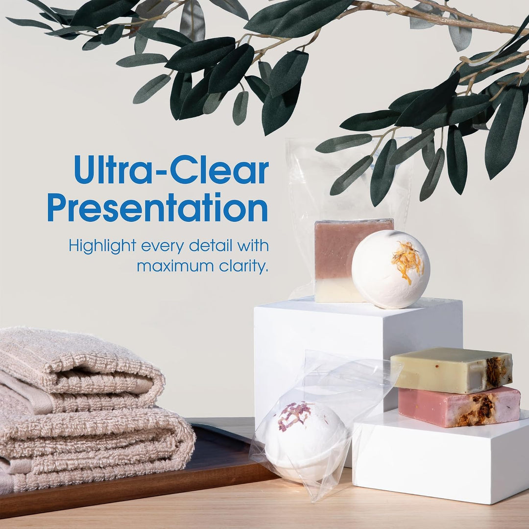 Clear Resealable Packaging Bags – 12 × 15 Inches, 100 Pack - Just Closeouts Canada Inc.