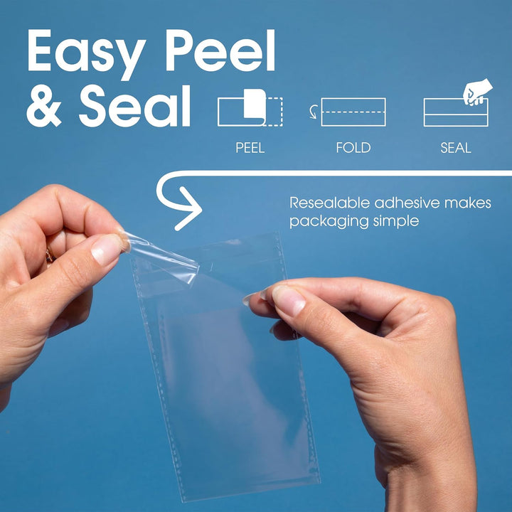 Clear Resealable Packaging Bags – 12 × 15 Inches, 100 Pack - Just Closeouts Canada Inc.