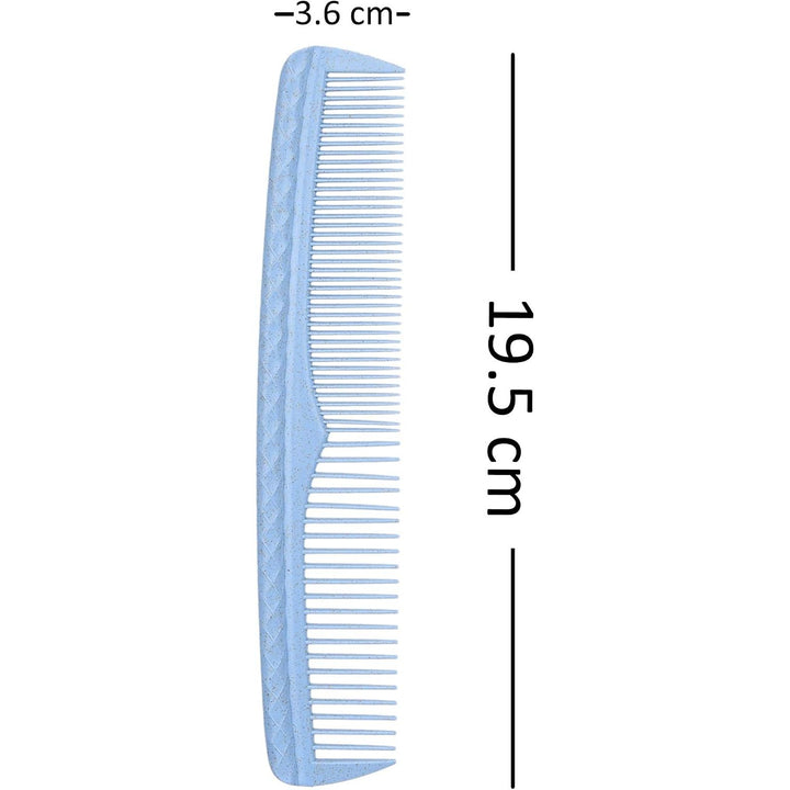 Coarse and Fine Tooth Hair Combs, 4-Piece Pastel Set - Just Closeouts Canada Inc.