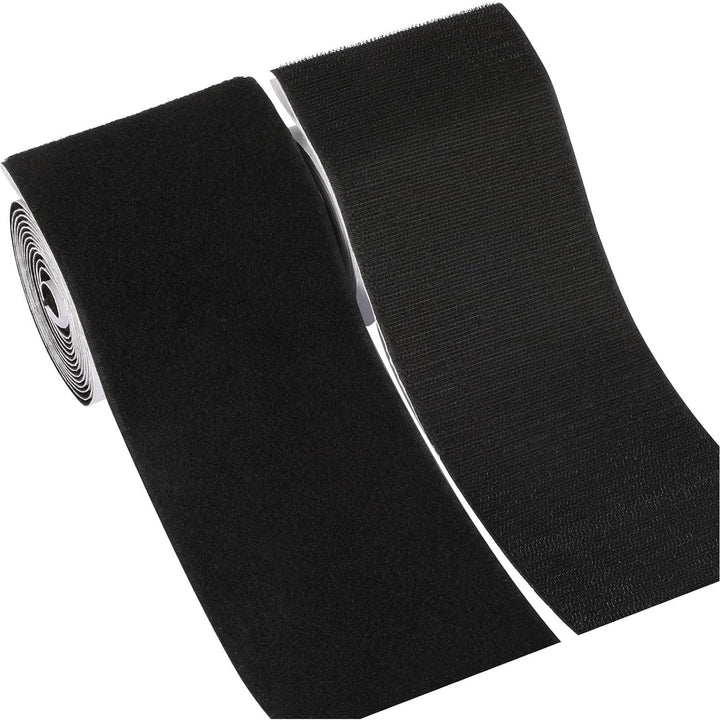 COCOBOO 4 Inch x 9 Feet Hook and Loop Tape for Couch Cushions, Strips with Adhesive, Nylon Self Adhesive Heavy Duty Strips for Home Office School Car and Crafting Organization - Just Closeouts Canada Inc.