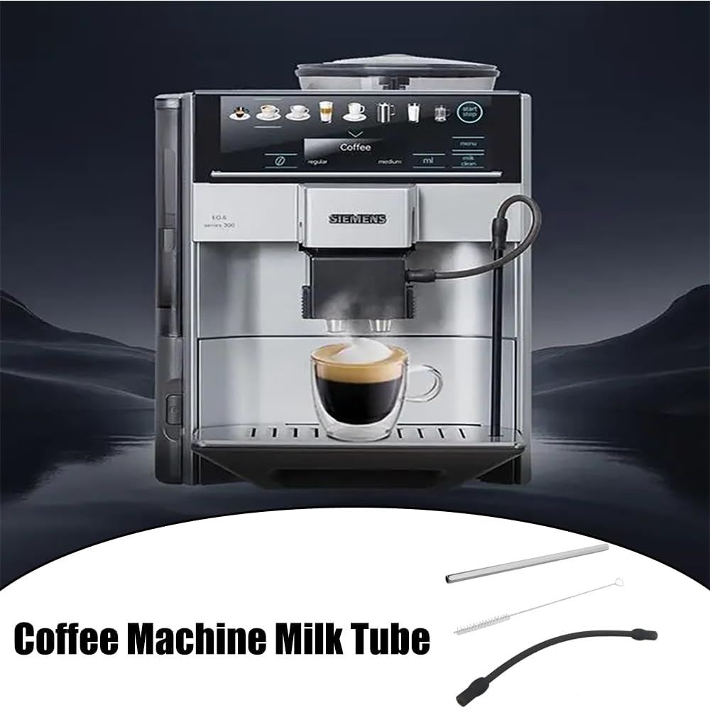 Coffee Machine Milk Hose Kit with Steel Tube and Cleaning Brush - Just Closeouts Canada Inc.X004I9LGBR