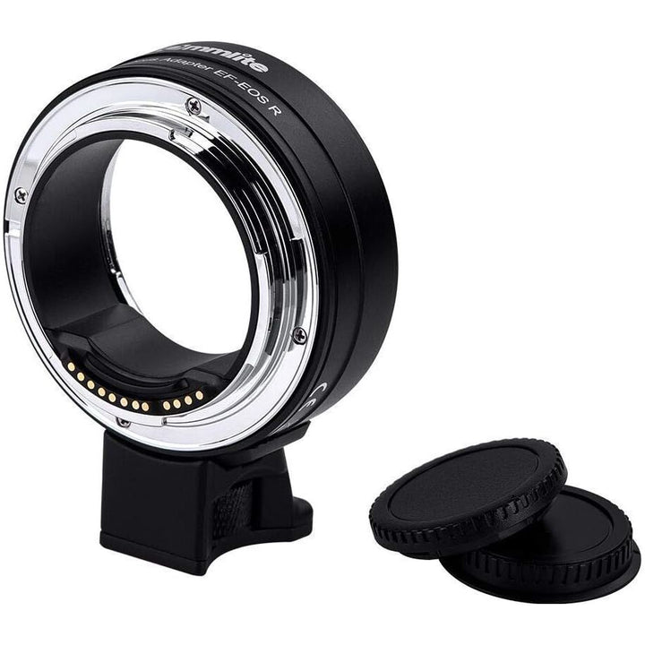 Commlite CM - EF - EOS R Electronic Auto - Focus Lens Mount Adapter Compatible with Canon EF/EF - S Lens to Canon EOS R/R5/R6/RP Series Camera Body Adapter - Just Closeouts Canada Inc.