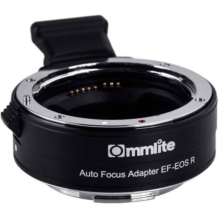 Commlite CM - EF - EOS R Electronic Auto - Focus Lens Mount Adapter Compatible with Canon EF/EF - S Lens to Canon EOS R/R5/R6/RP Series Camera Body Adapter - Just Closeouts Canada Inc.