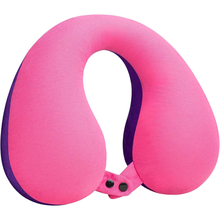 COOLBEBE Kids Travel Neck Pillow, Softly Travel Pillow for Car & Airplane, Traveling Gifts for Toddler & Children (1, Pinkish Purple) - Just Closeouts Canada Inc.