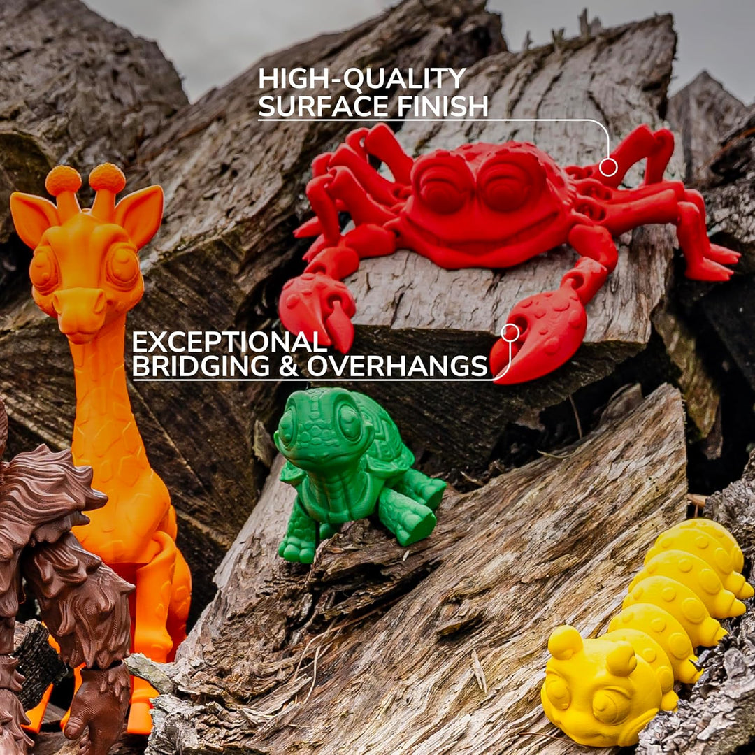 CoPE 3D Printer Filament, Red 3D Printing Filament 1.75mm 1kg, Prints Better Than PLA, Enables High Speed Printing, Compatible with Most 3D Printer, Red - Just Closeouts Canada Inc.X0048WZ8IV