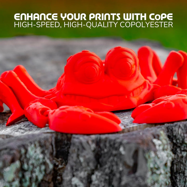CoPE 3D Printer Filament, Red 3D Printing Filament 1.75mm 1kg, Prints Better Than PLA, Enables High Speed Printing, Compatible with Most 3D Printer, Red - Just Closeouts Canada Inc.X0048WZ8IV