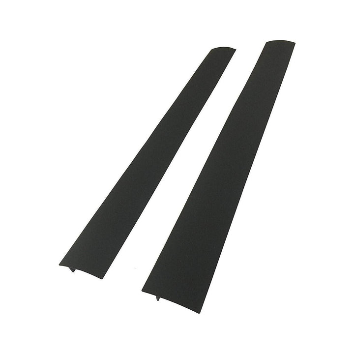 CozyKit Silicone Kitchen Stove Counter Gap Cover Long & Wide Gap Filler (2 Pack) Seals Spills Between Counters, Stovetops, Washing Machines, Oven, Washer, Dryer - Heat - Resistant and Easy Clean (Black) - Just Closeouts Canada Inc.