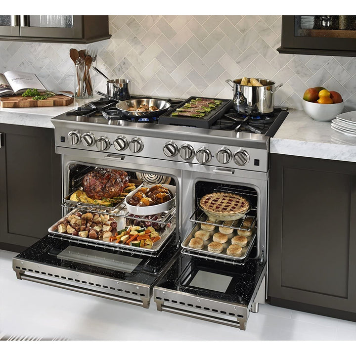 CozyKit Silicone Kitchen Stove Counter Gap Cover Long & Wide Gap Filler (2 Pack) Seals Spills Between Counters, Stovetops, Washing Machines, Oven, Washer, Dryer - Heat - Resistant and Easy Clean (Black) - Just Closeouts Canada Inc.